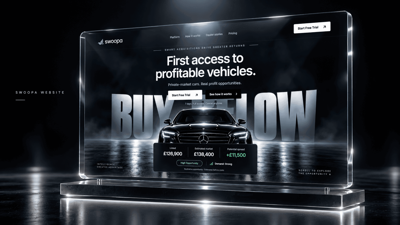 Swoopa Website Redesign