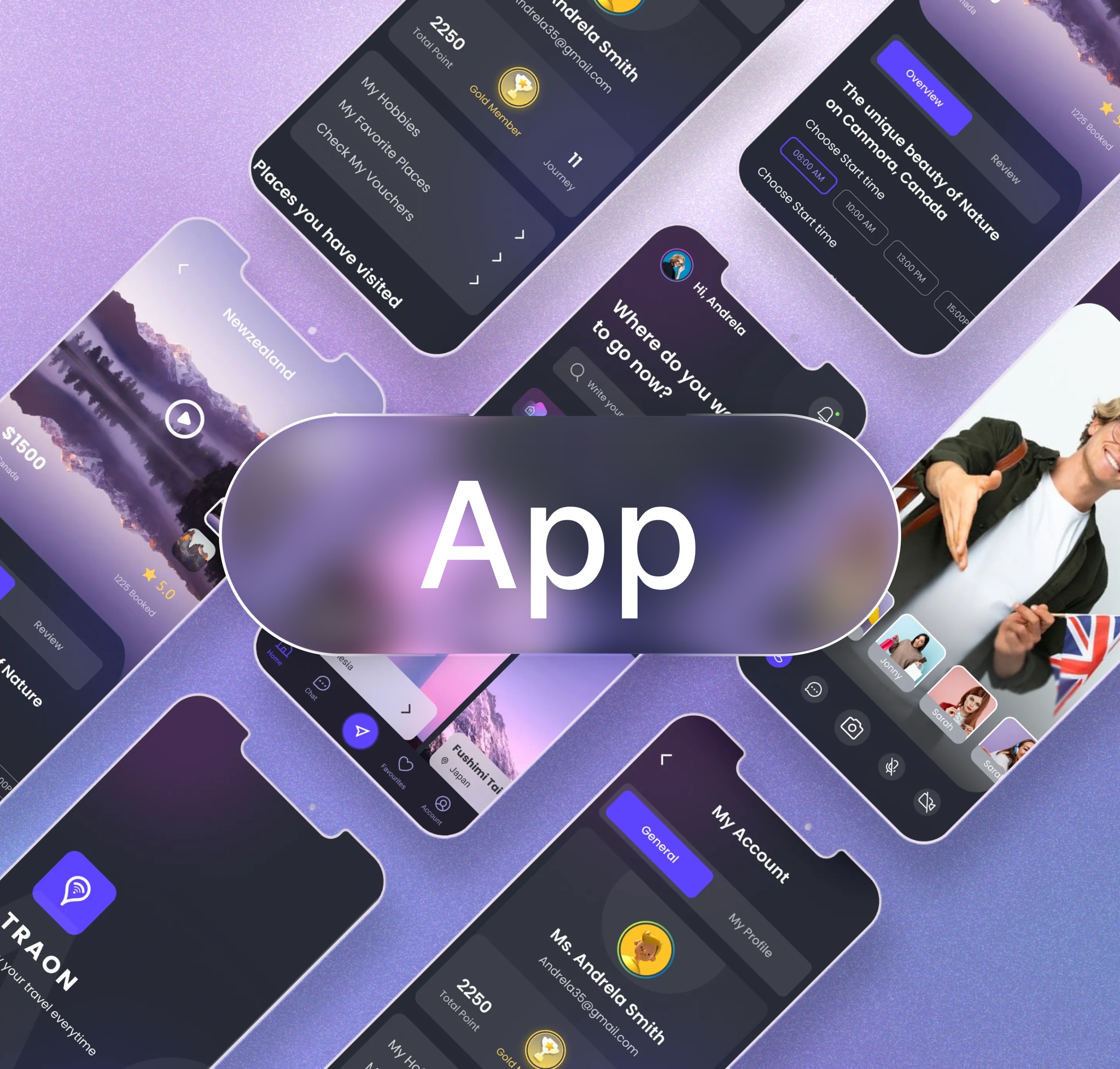 Online travel app